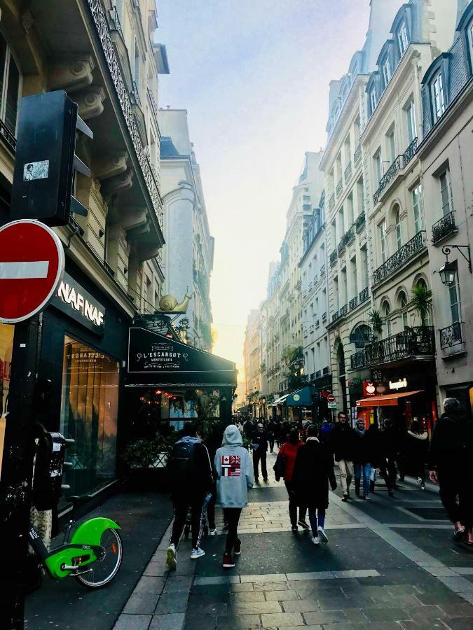 Quartier Montorgueil, Voie Pietonne, Dans Un Immeuble Du Xveme Apartman Párizs Kültér fotó